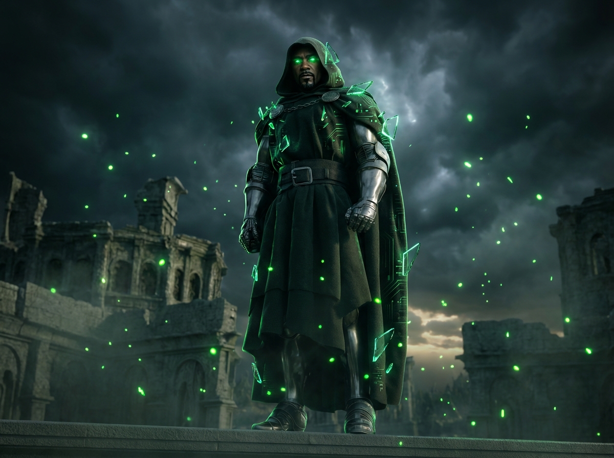 Super-Héros 2.0 — Doctor Doom en armure par Sylmi