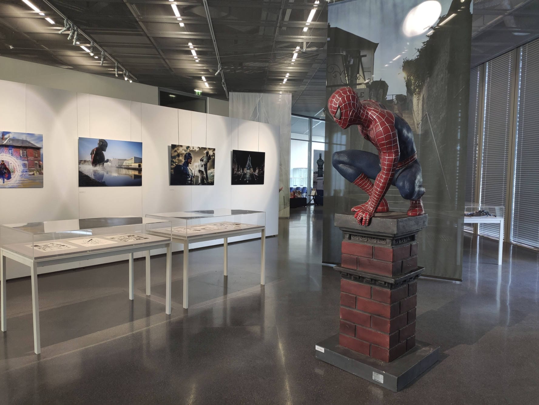 Photos de l'exposition — Les Super-Héros débarquent à Caen