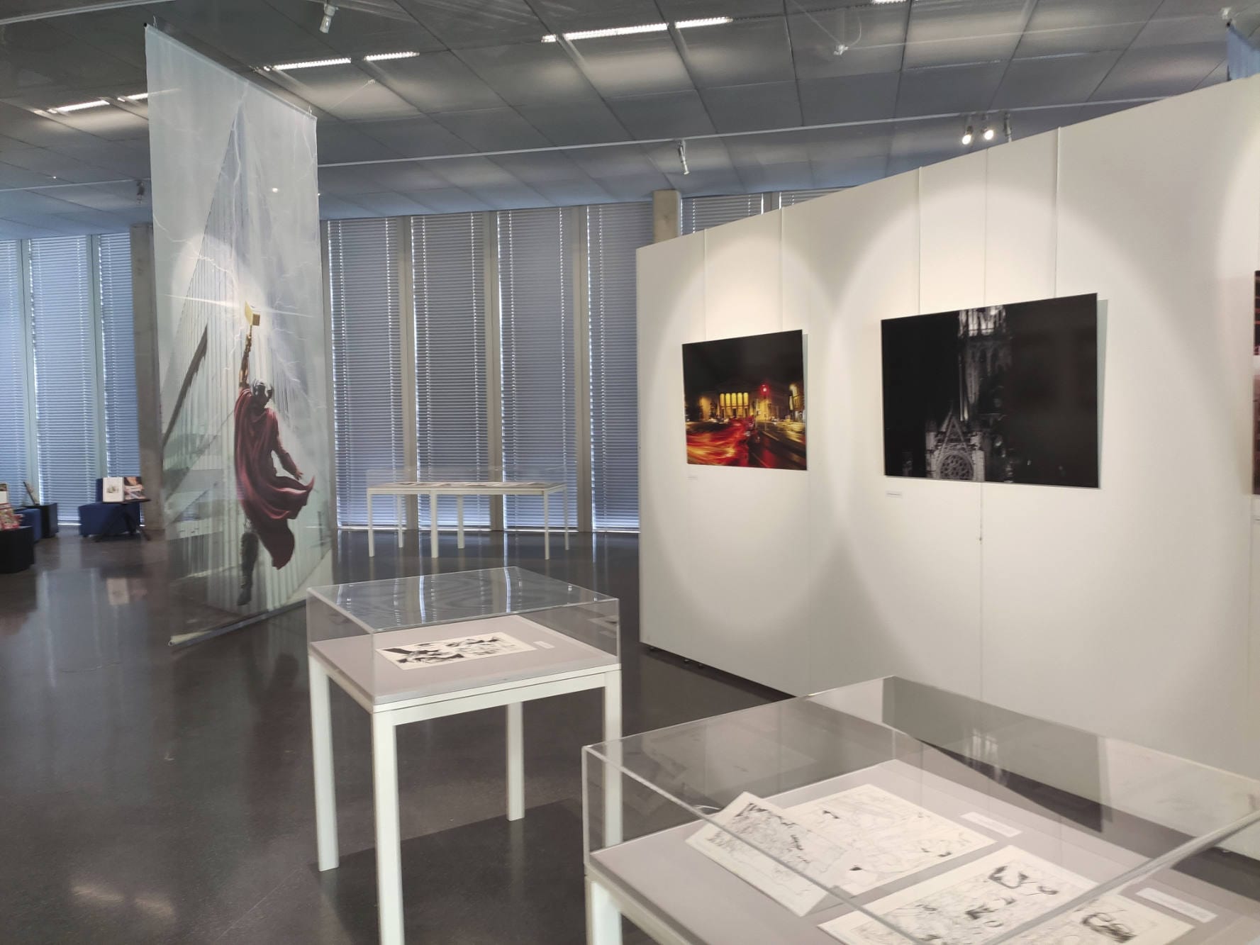 Photos de l'exposition — Les Super-Héros débarquent à Caen