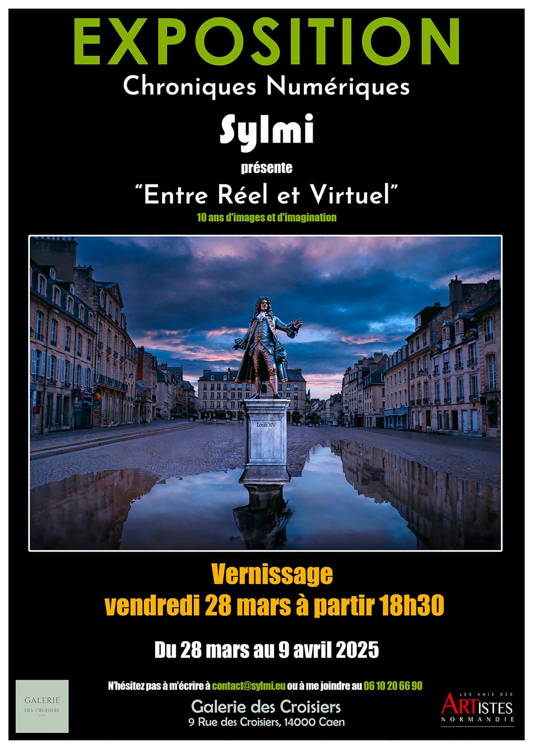 Affiche — Entre Réel et Virtuel