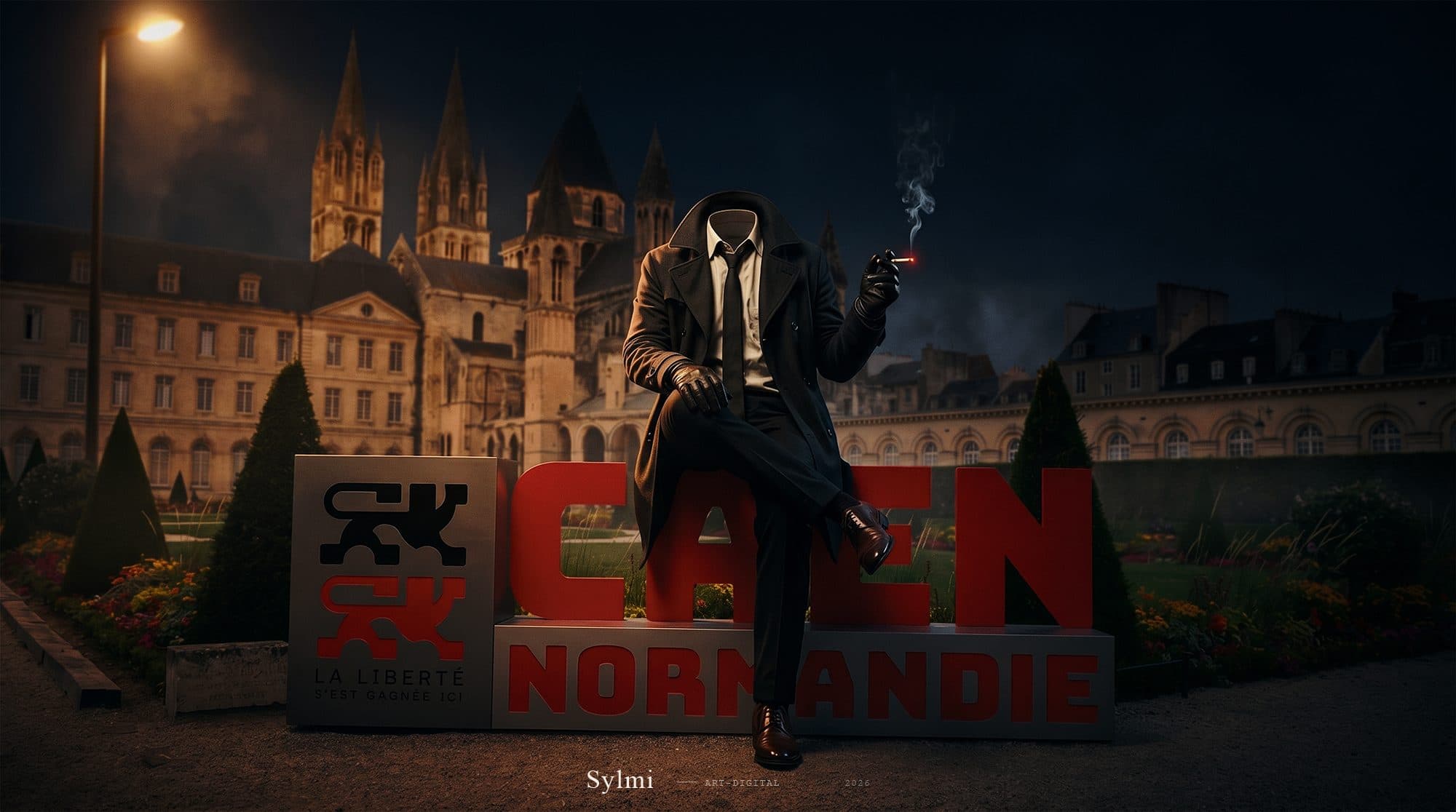 L'Homme Invisible — Caen nuit