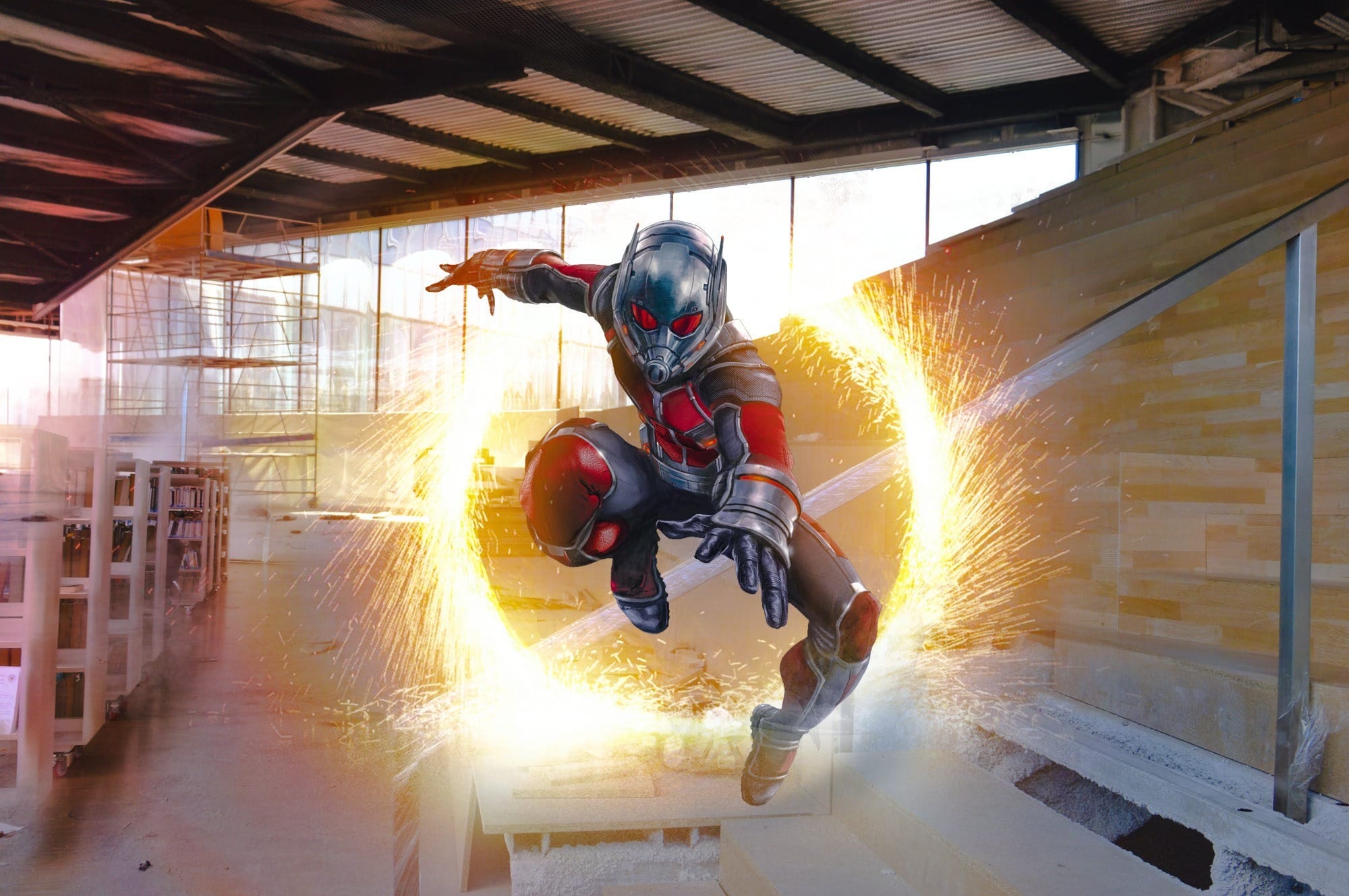 Ant-Man — Travel Time à Caen (Caen) — création art digital par Sylmi